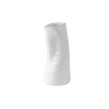 White Crinkled Vase