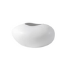 White Matte Ceramic Pebble Vase