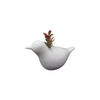 Ceramic Bird White Vase