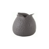 Medium Grey Tulip Matte Ceramic Vase