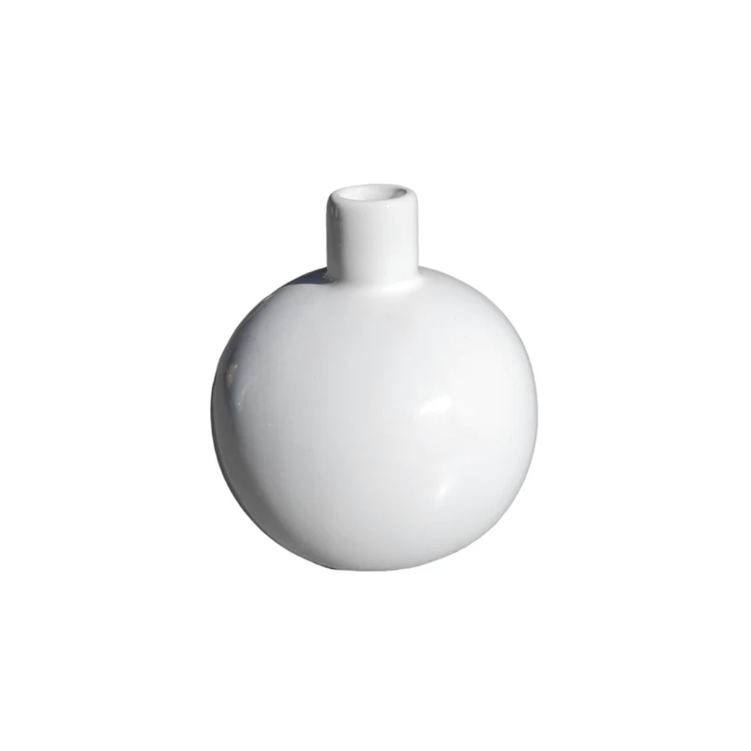 Small White Vase