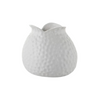 Large Matte White Tulip Ceramic Vase