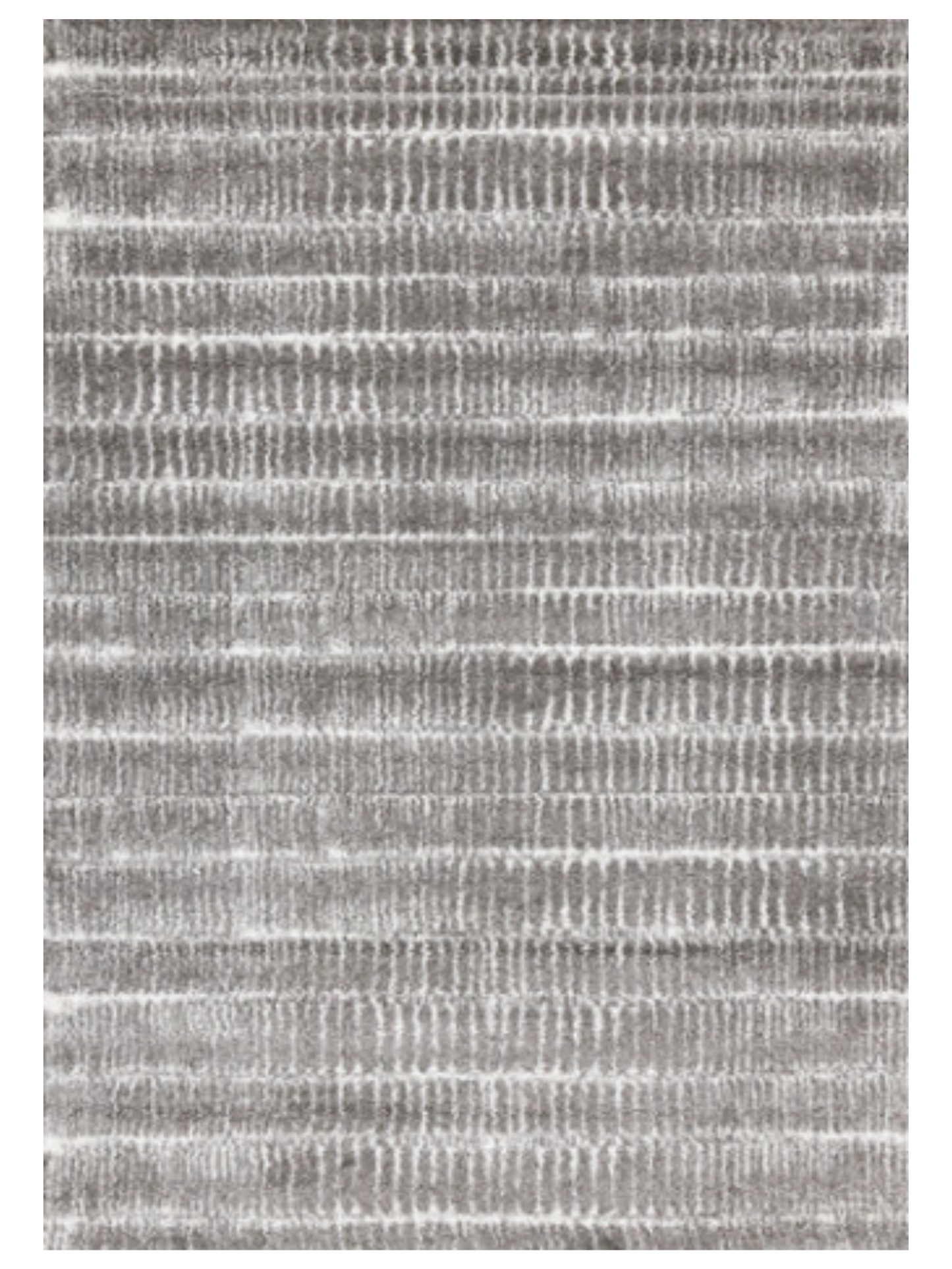 Sable Stripes Rug in Grey & White