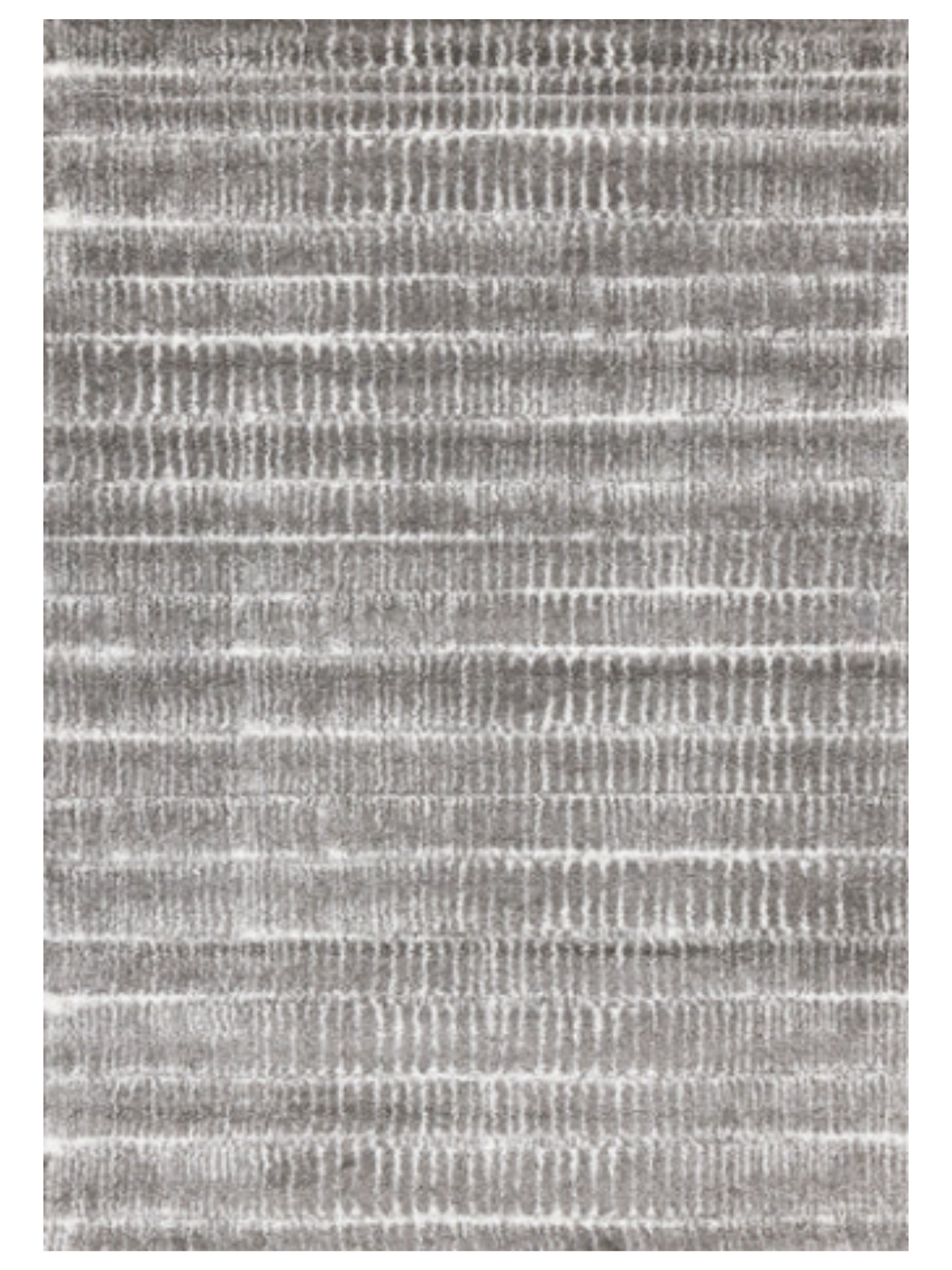 Sable Stripes Rug in Grey & White