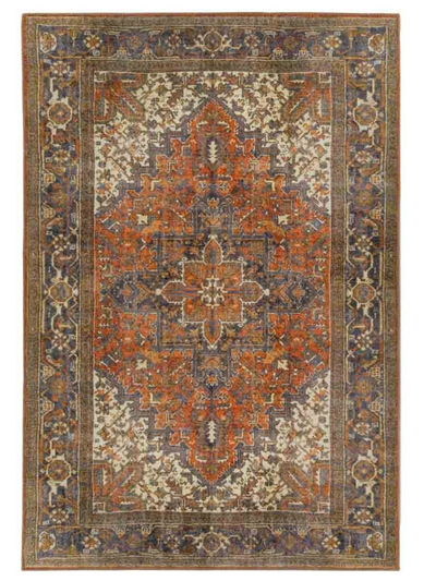 Amanti Persian Taupe Rug w/ Brown