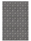 Black Rug w/Triangle Pattern