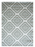 White & Grey Diamonds Rug