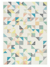 Geometric Print Multi-Colour Rug