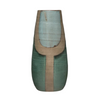 Blue & Green Terra-cota Vase