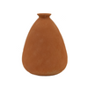 Terra-cotta Matte Ceramic Balloon Vase