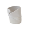 Unique Beige & Off-White Ceramic Vase