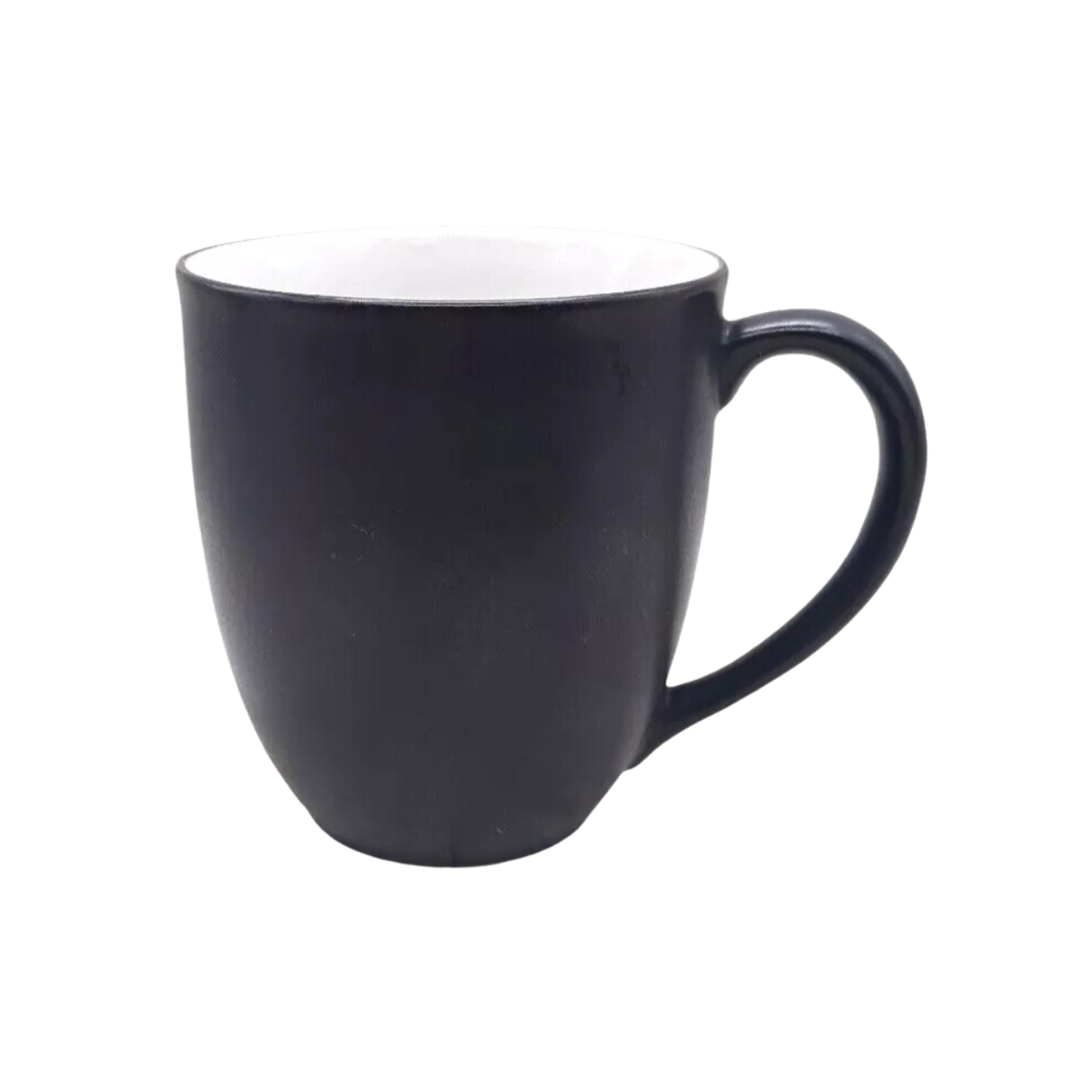 Black Mug wit/ White Inside