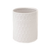 White Ceramic Honeycomb Canister