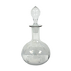 Small Round Glass Jug with Stopper