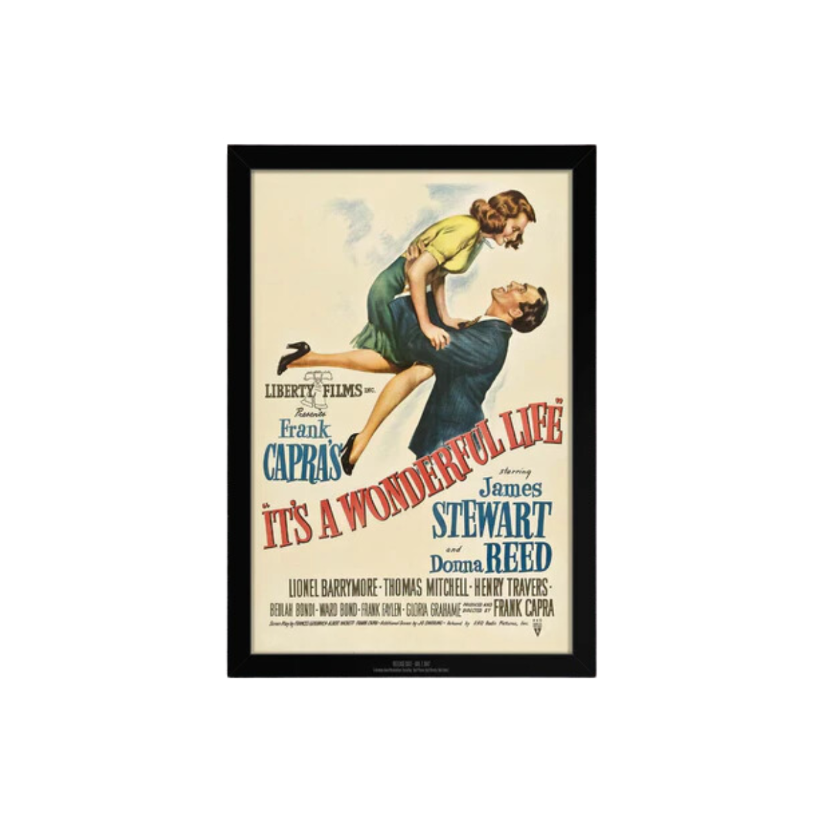 Art - Movie Poster "It's A Wonderful Life" - Small - NOT CLEARED