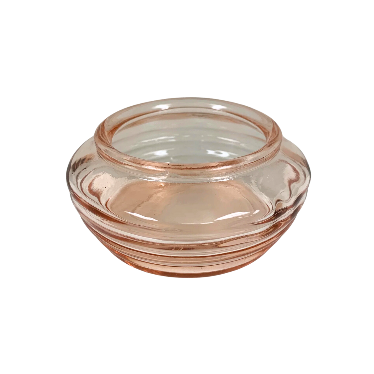 Small Pink Glass Dish