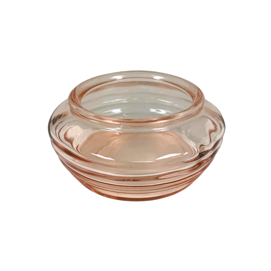 Small Pink Glass Dish