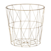 Gold Diamond Metal Basket