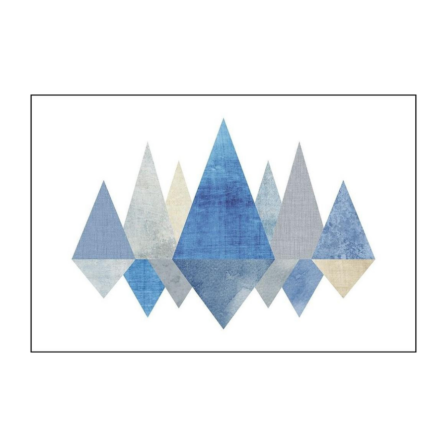 Art - Indigo Peaks Medium CLEARED