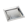 Square Hammered Silver Tray