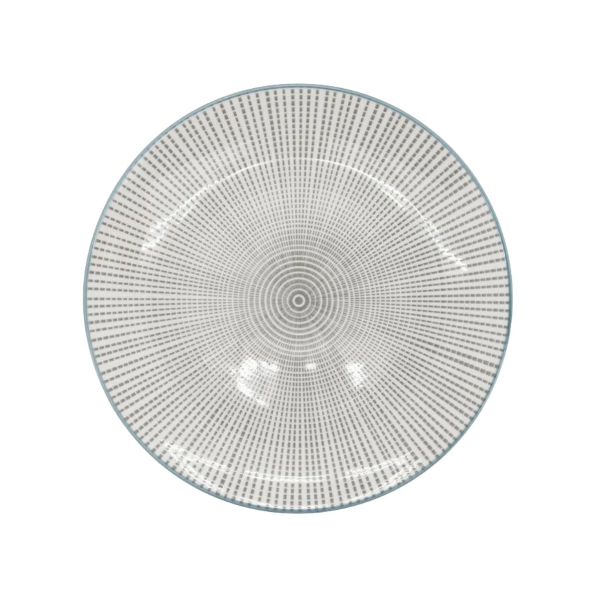 Light Grey Pattern Plate