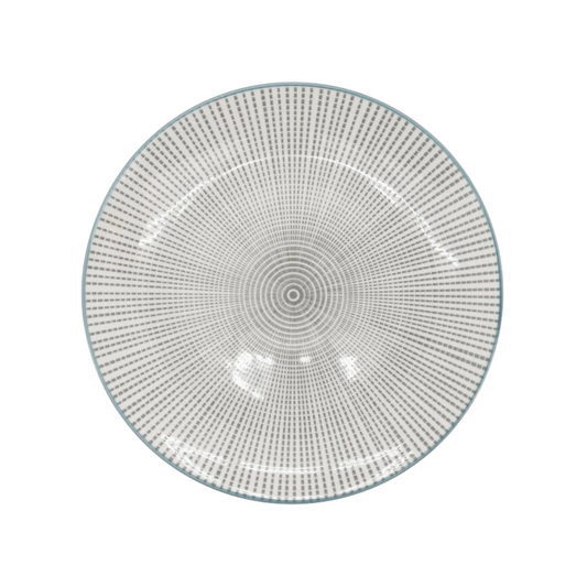 Light Grey Pattern Plate