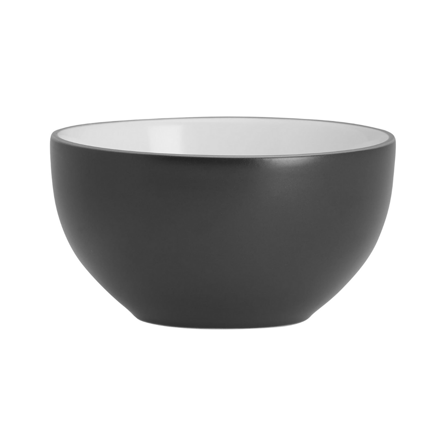 Small Matte Grey Bowl w/ White Interior