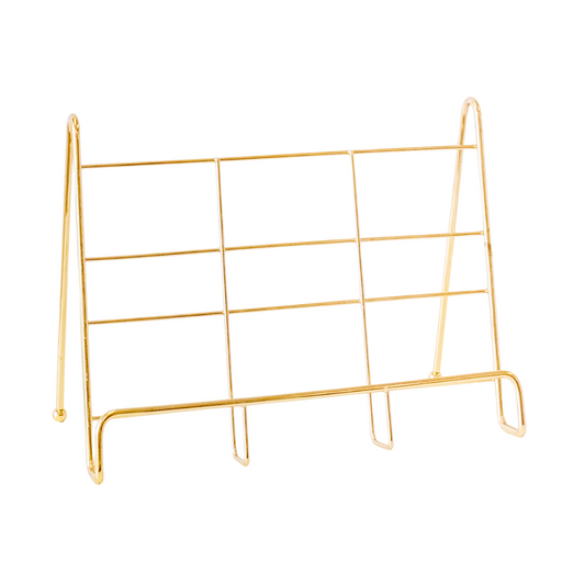 Gold Table Top Book Stand