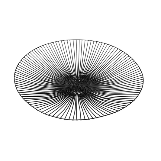 Wire Black Round Bowl