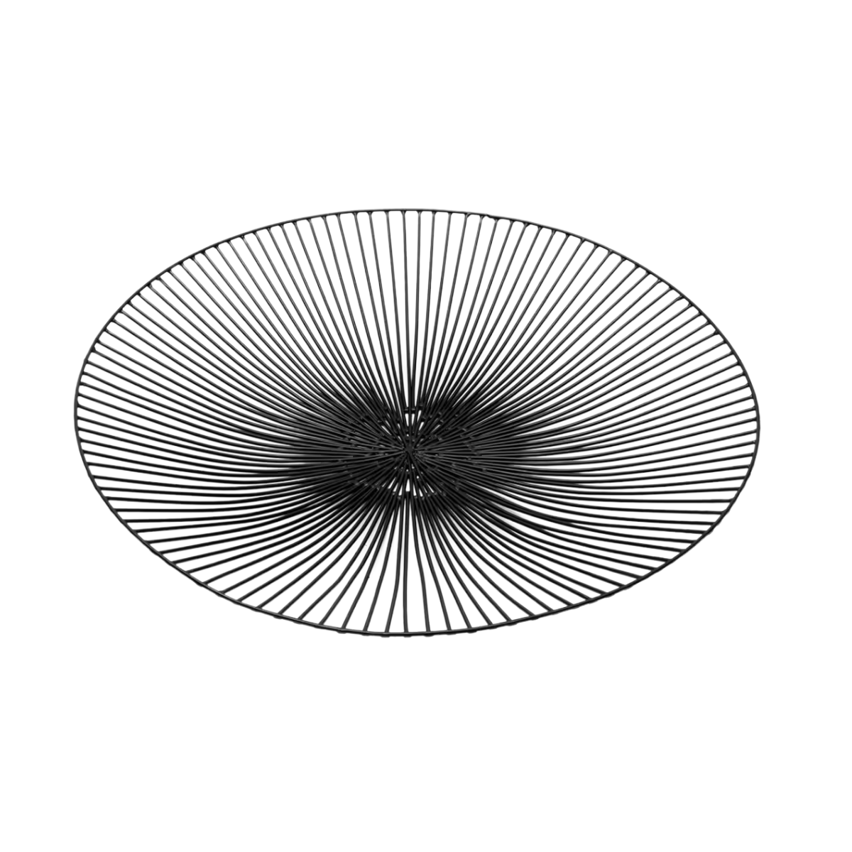 Wire Black Round Bowl