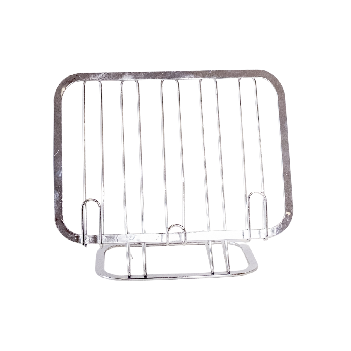 Chrome Table Top Book Stand