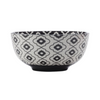 Black & White Diamonds Bowl