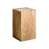 End Table - Wood Block Natural