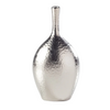 Small Shiny Matte Silver Vase