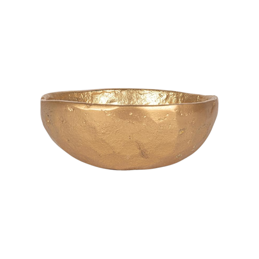 Small Brass Hammered Bowl