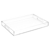 Long Clear Plastic Tray