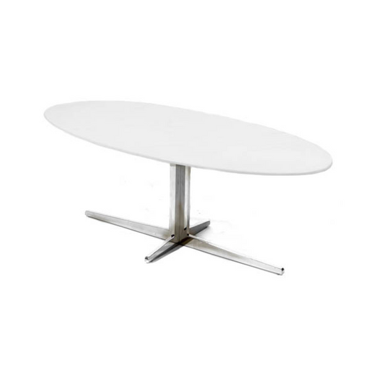 Oval Marble Coffee Table