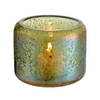 Hubbard Green Glaze Glass Tealight Candle Holder