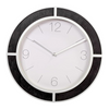 Black & Silver Rim Clock