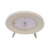 Oblong White Clock