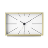 Gold Rectangle Alarm Clock