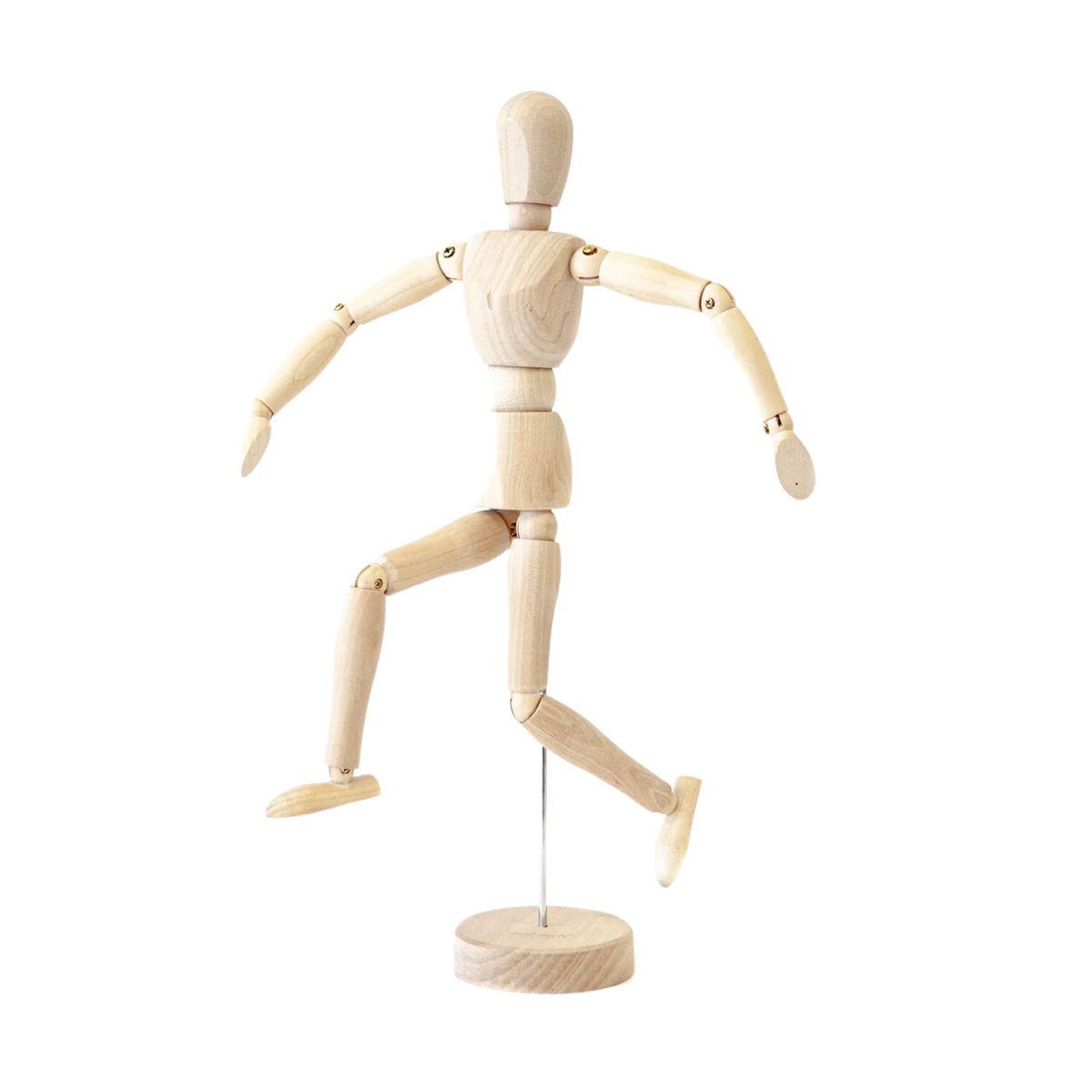 Small Wooden Adjustable Sculpture Art Mannequin