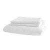 Queen Hotel Style White Coverlet With Shams