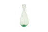 Vase - Tall Wavy Glass w/Stripes