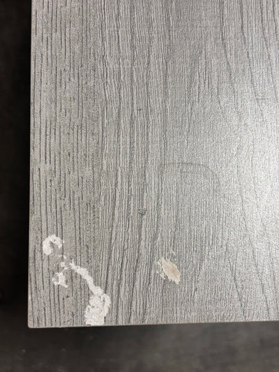 Console - Grey Wash Wood w/ Black Frame