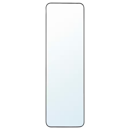 Rectangular Mirror with Black Frame 51"