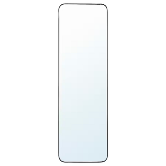Rectangular Mirror with Black Frame 51"