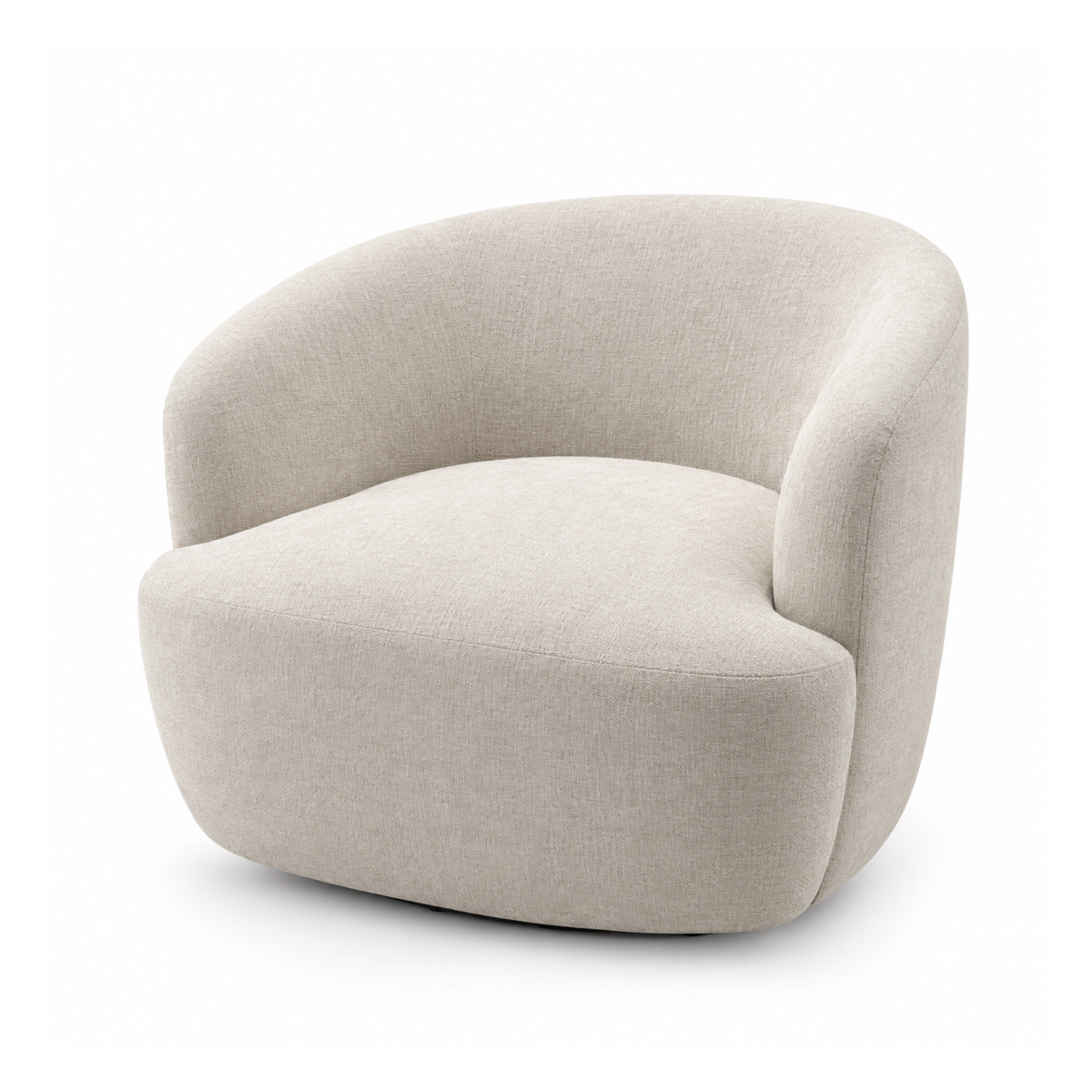 Chair - Accent Curved Neutral