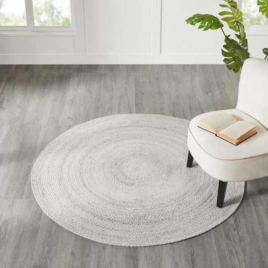 Round Cercola Ivory Rug