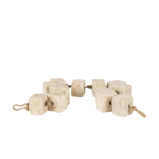 Decor - Mala Beige Cube Garland Mercana